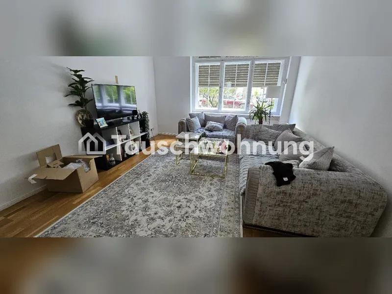 Tauschwohnung: 3-Zimmer-Wohnung mit Balkon und Garten — photo 1